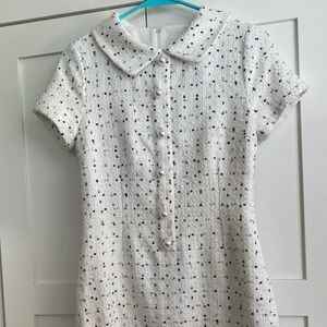 White Tweed Dress